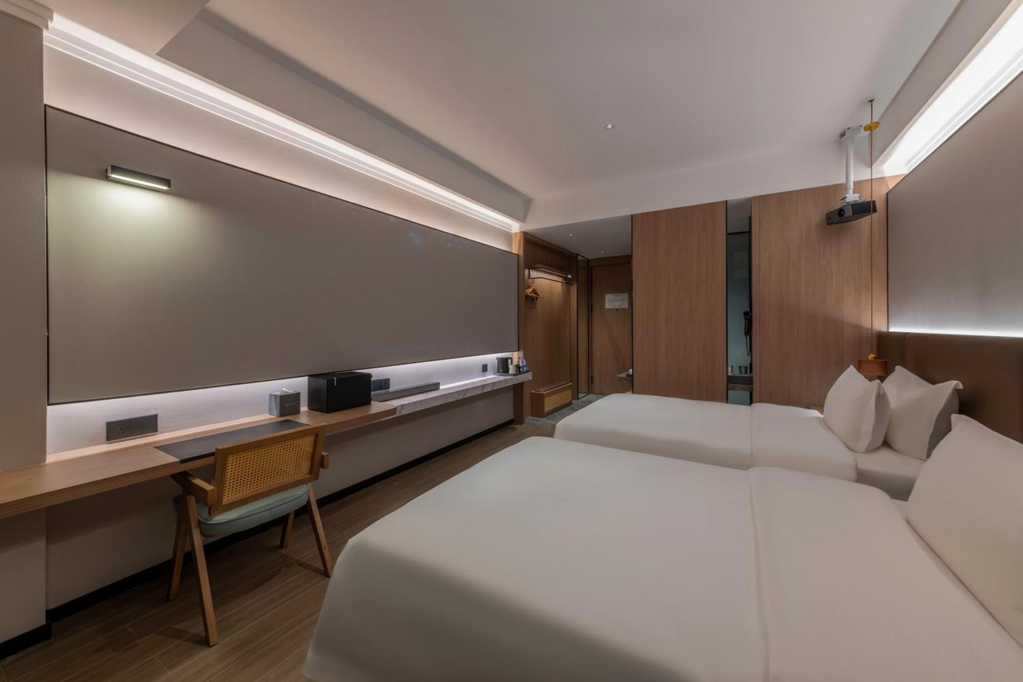 Luyue Hotel Movie Hotel Huaqiangbei Convention And Exhibition Center Branch Shenzhen Exterior foto